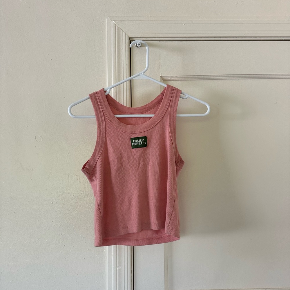 Daily Drills Rose Tank Top